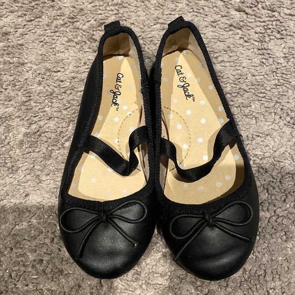 Cat & Jack Shoes Cat And Jack Black Girl Slippers Poshmark